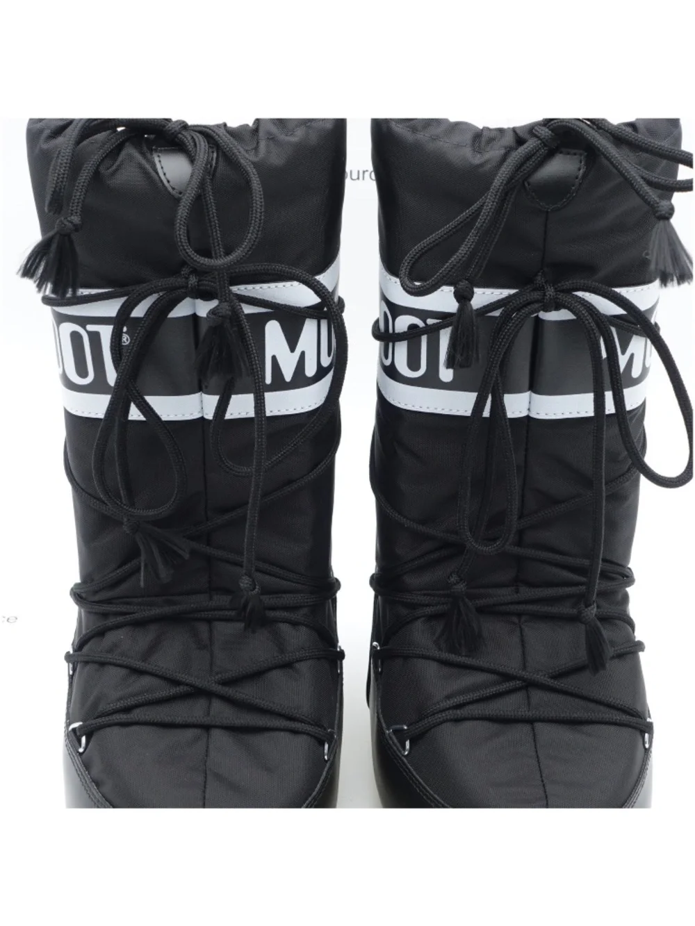 NEW Moon Boot Icon Low Nylon Winter Snow Boots Black